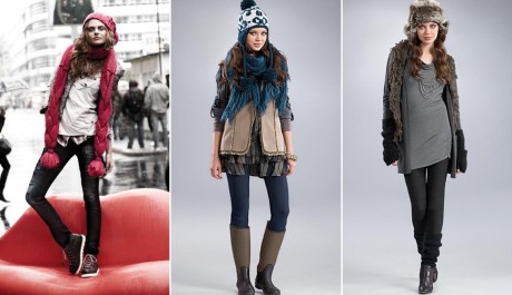 FOTO: Zimní oblečení a čepice