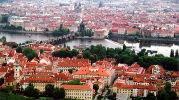 FOTO: Praha obehnaná Vltavou