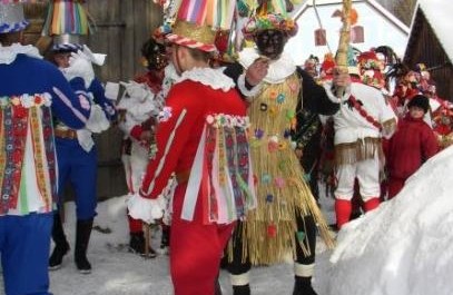 FOTO: Masopustn&iacute; průvod, Vesel&yacute; Kopec