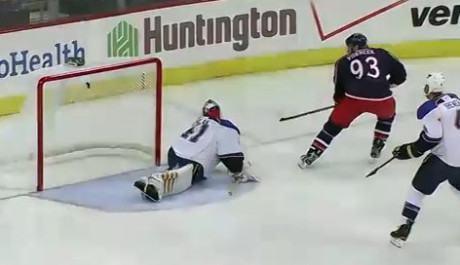 FOTO: Jakub Voráček při vstřelení gólu