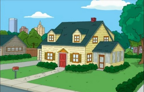 FOTO: Griffinovi - Family Guy - dům