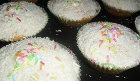 FOTO: Oříškové muffiny s kokosem