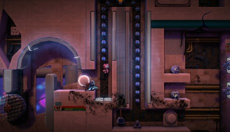 Někdy hra připomíná labyrint pro křečky OBR.: Sackboy skáče na plošince