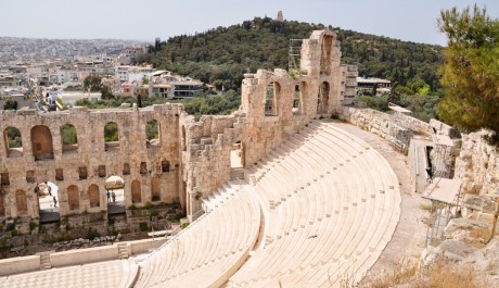 FOTO: Starořecké divadlo v Aténách