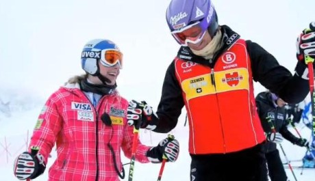 Riesch Lindsey Vonnová a Maria Rieschová