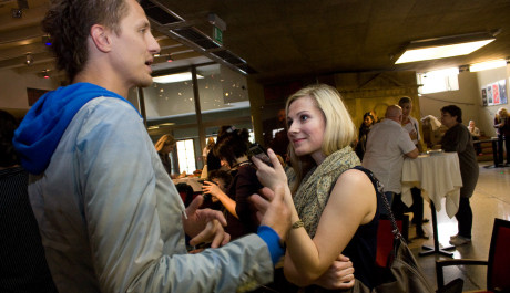 Foto: Ondřej Ruml na tiskové konferenci k muzikálu Quasimodo