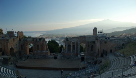 FOTO: Řecké divadlo v Taormině