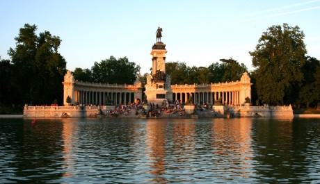 FOTO: Retiro Park ve španělském Madridu