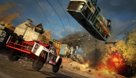 OBR.: Padající autobus