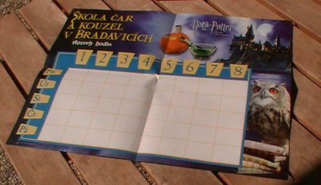 Deskov Hra Harry Potter Umo uje Studium koly ar A Kouzel V 