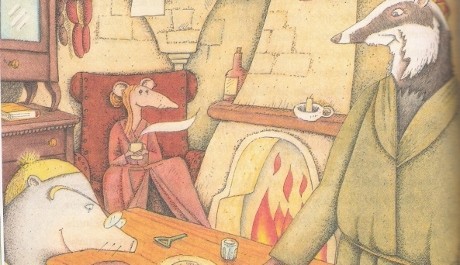 Krtek s Krysulkou u jezevce na návštěvě  FOTO: Krtek s Krysulkou u jezevce na návštěvě