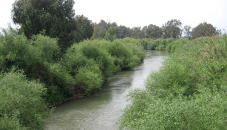 FOTO: řeka Jordán v Izraeli