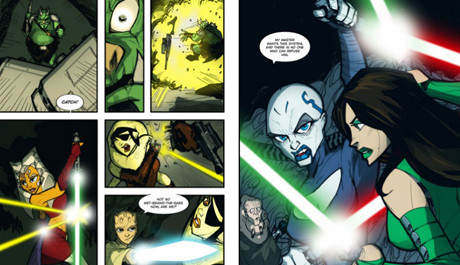 online comic Star wars The Clone Wars