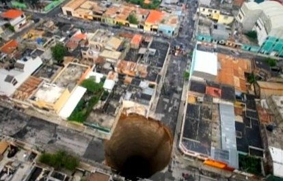 FOTO: Guatemala Sinkhole