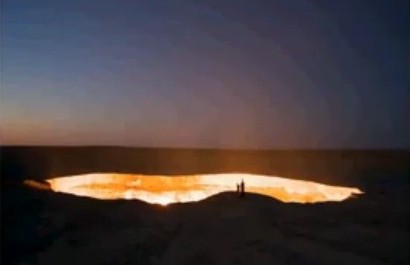 FOTO: Flaming Crater