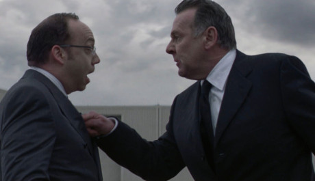 FOTO: Paul Giamatti a Tom Wilkinson ve filmu Dvojí hra