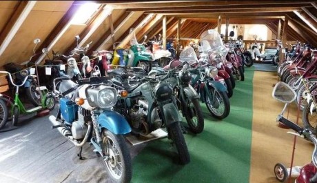 FOTO: Expozice motocyklů v muzeu