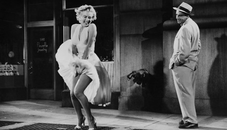 Foto: Marilyn Monroe ve filmu Slaměn&yacute; vdovec