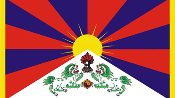 FOTO: Tibetská vlajka