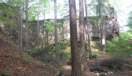 FOTO: zř&iacute;cenina hradu Per&scaron;tejn, Chomutov