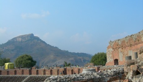 Divadlo, Taormina, Itálie FOTO: Divadlo, Taormina, Itálie
