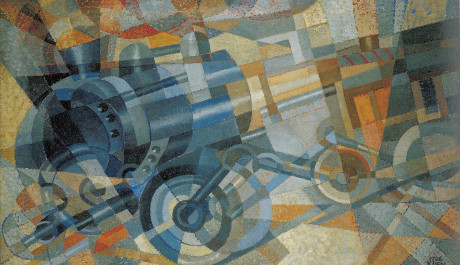 FOTO: Erika Giovanna Klien, Lokomotive, 1926, zdroj: Sammlung Pabst