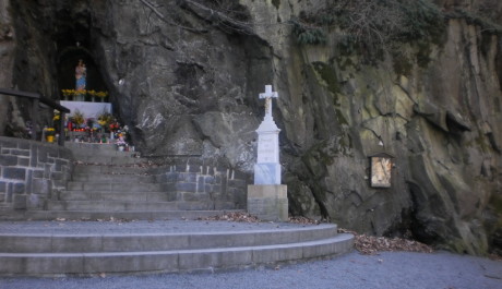 FOTO: Socha Panny Maria ve Skále v Klokočůvku