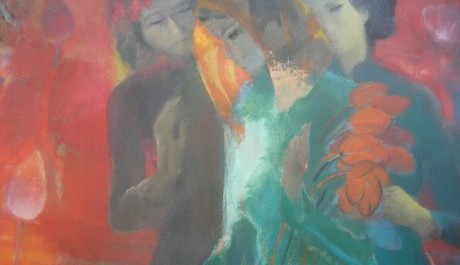 FOTO: Utě&scaron;ov&aacute;n&iacute; vdovy - Uměleck&aacute; galerie v Saigonu