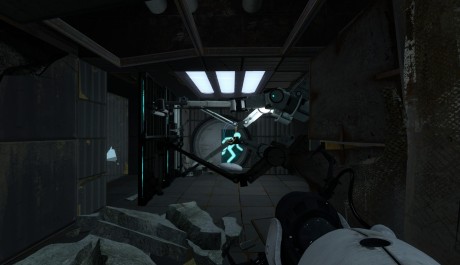 Portal2 - úklid nepořádku z cesty