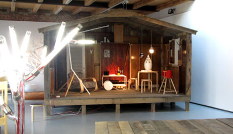 FOTO: Výstava Alvara Aaltoa v galerii Křehký, 2011