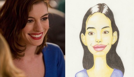Anne Hathaway - karikatura