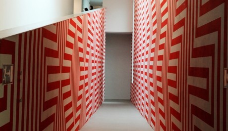 FOTO: Petr Kvíčala - výmalba Zig Zag Corridor v Doxu, 2011