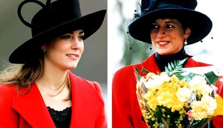FOTO: Kate Middleton a princezna Diana