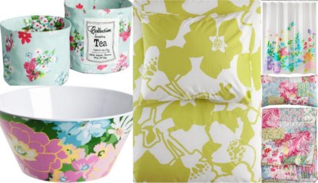 FOTO: Bytové doplňky s květinovým motivem