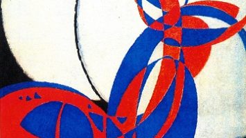 OBR: František Kupka Dvoubarevná fuga 1912