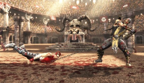 Mortal Kombat- Johnny Cage dostává sodu