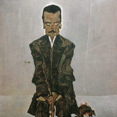 FOTO: Egon Schiele Der Verleger Eduard Kosmack, 1910, zdroj: Belvedere Wien