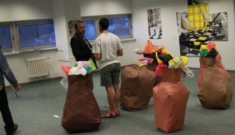 Foto."Na Prague Biennale můžete zhlédnout různé umělecké žánry."