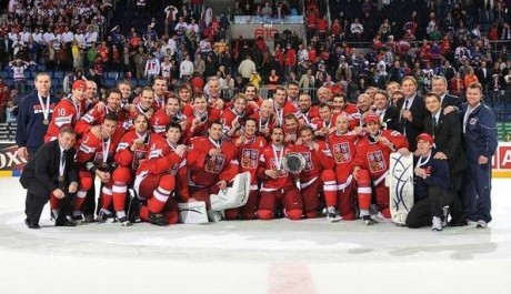 czech-team1 Čeští hokejisté získali bronzové medaile