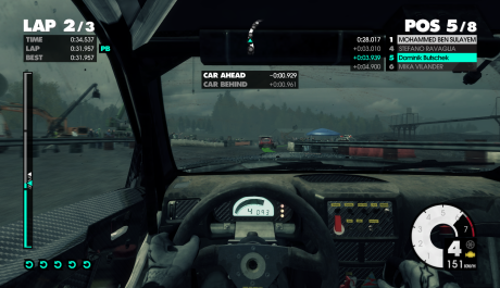 DiRT 3 Kokpit