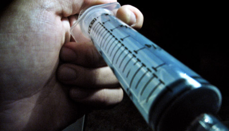 injekční stříkačka