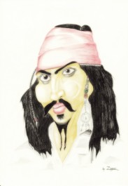 Jack Sparrow - karikatura