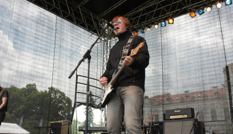 FOTO: Michal Hrůza na fetivalu Mezi ploty 2011