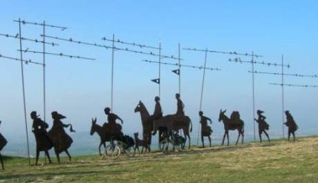 FOTO: křešťanská pouť Camimo de Santiago de Compostela