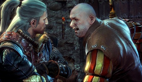 Zaklínač 2: Geralt hádající se s ožralou