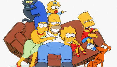 FOTO: Simpsonovi, fotka rodinky