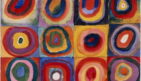 FOTO: Vasilij Kandinskij - Barevn&aacute; studie, 1913