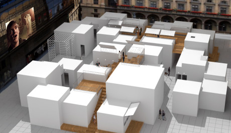 FOTO: Pražsk&eacute; Quadriennale na piazettě N&aacute;rodn&iacute;ho divadla