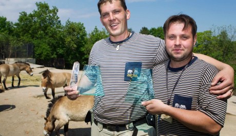 František Šusta a Radek Zoula s prestižními cenami FOTO: František Šusta a Radek Zoula s prestižními cenami