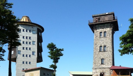 FOTO: rozhledna na vrcholu Čerchov